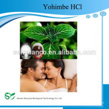 Polvo del HCl de la yohimbina del 98% de la alta calidad del extracto de la corteza del Yohimbe